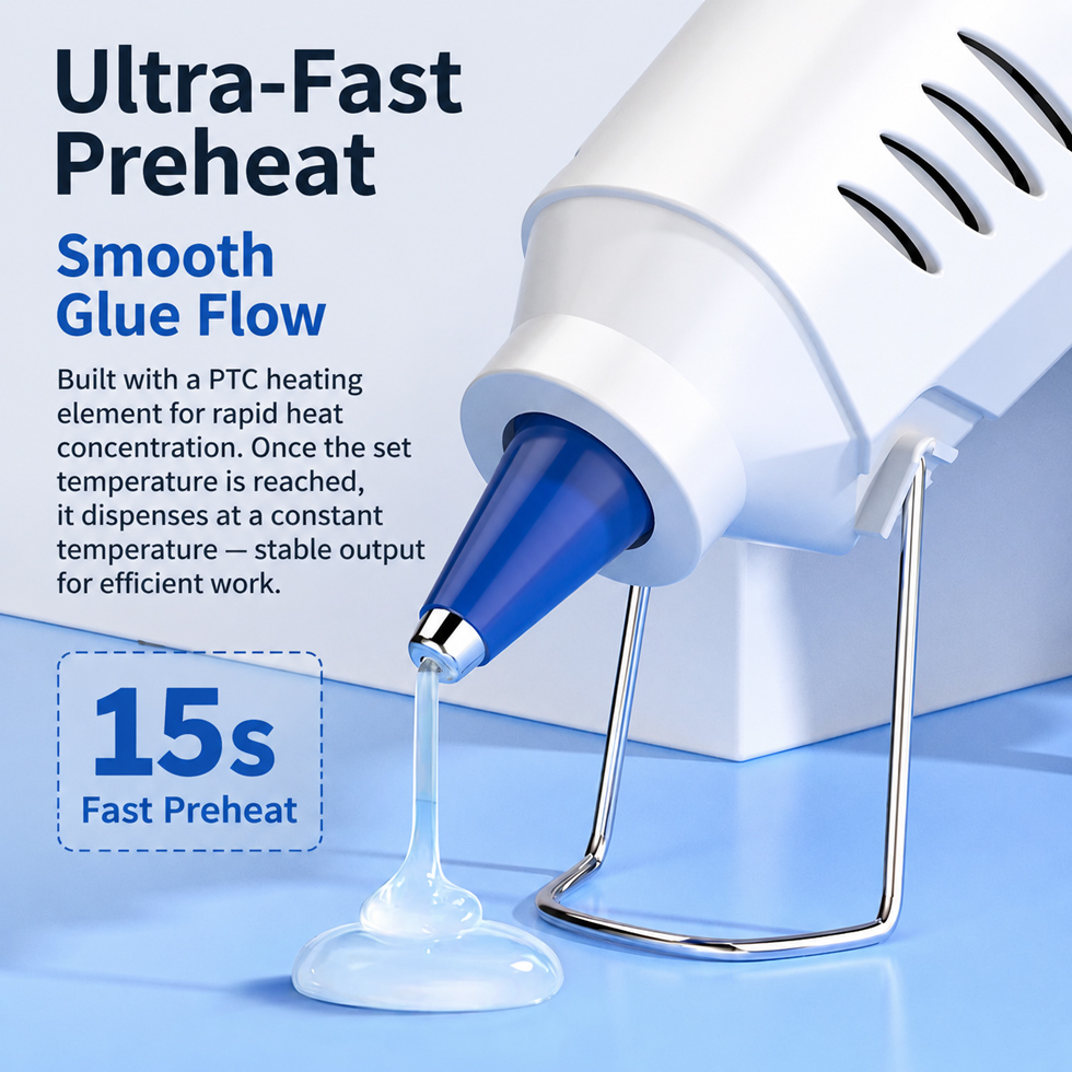 Pistola de Pegamento Caliente  - Hot Melt Glue Gun Cordless reseña y precio