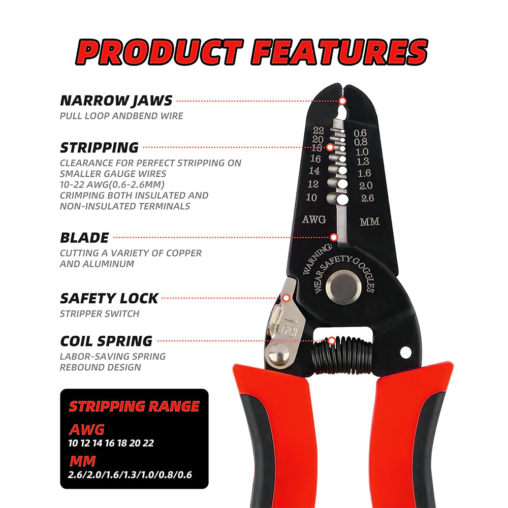 Cortador de Cables, Pelacables - Automatic Wire Stripper Cutter reseña y precio