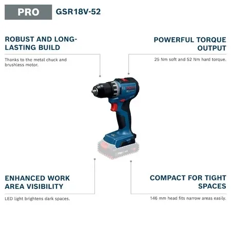 Taladro Atornillador Inalámbri - Brushless Cordless Electric Drill 18V reseña y precio